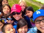 Me with some of my students, purest of hearts and their beautiful smiles...Go Angels! 